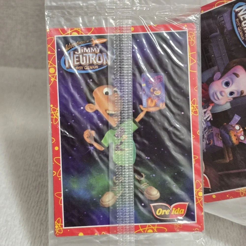 2002 Jimmy Neutron Ore-Ida Promo Cards Sealed 18 Pack Strip Lot 36 Cards NOS